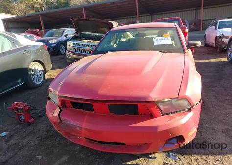 2010 Ford Mustang V6/V6 Premium from USA, damaged, VIN 1ZVBP8AN0A5137504